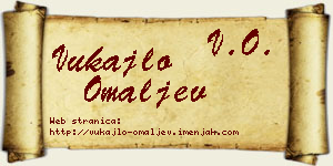 Vukajlo Omaljev vizit kartica